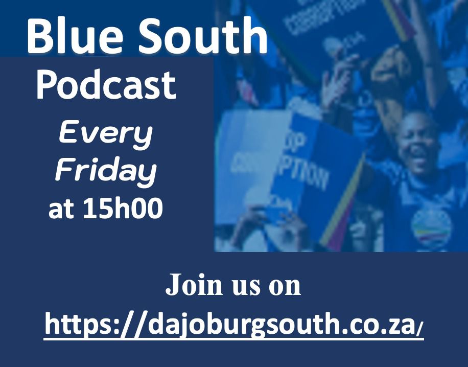 Blue South Podcasts every Friday at 15:00